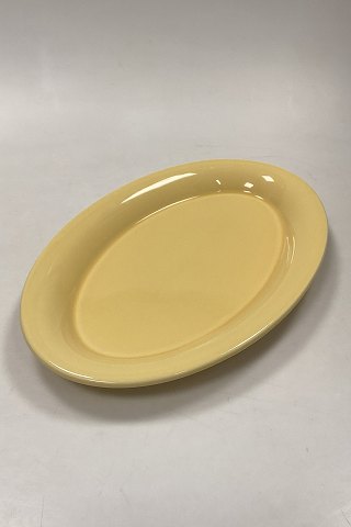 KÄHLER Ursula oval Tallerken i Gul No. 624