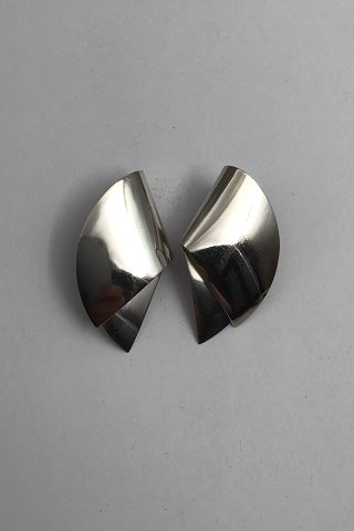 Georg Jensen Sterling Sølv Øreringe No. 200 (Clips) Regitze Overgaard
