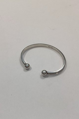 MEX Moderne åben Armring i Sterling Sølv