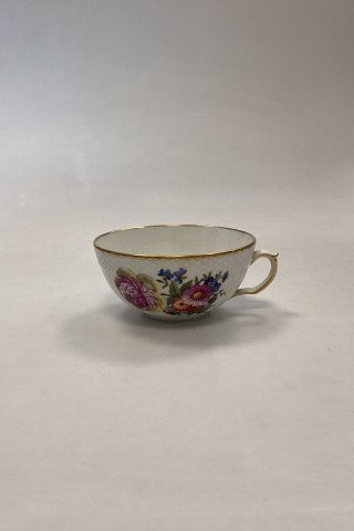 Royal Copenhagen Fuld Saksisk Blomst Tekop No. 1551
