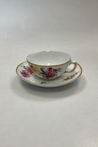 Royal Copenhagen Fuld Saksisk Blomst Lille Tekop