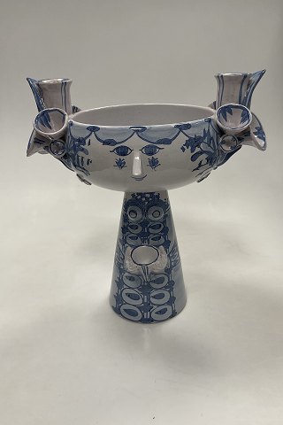 Bjørn Wiinblad Vase med Kvindehoved V53 fra 1984