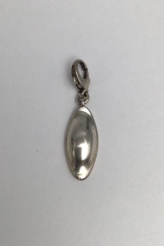 Georg Jensen Sterling Sølv Charm / Vedhæng No. 37 Fiskefad Henning Koppel