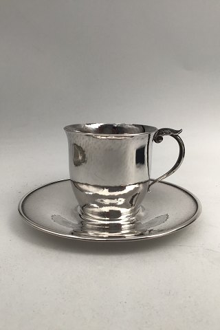 Georg Jensen Sterling Sølv Kop / underkop No. 444 A. (1930 - 1945)