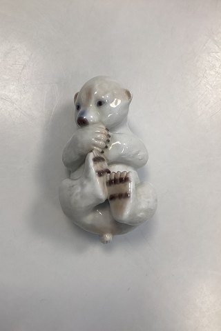 Bing og Grøndahl figur Liggende Isbjørneunge No. 2538