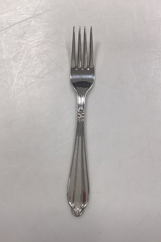 Krone Sølvplet Frokostgaffel fra Hans Hansen Metal