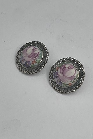 Georg Jensen Sterling Sølv Øreklips lavet som fusk at en guldsmed hos Georg Jensen