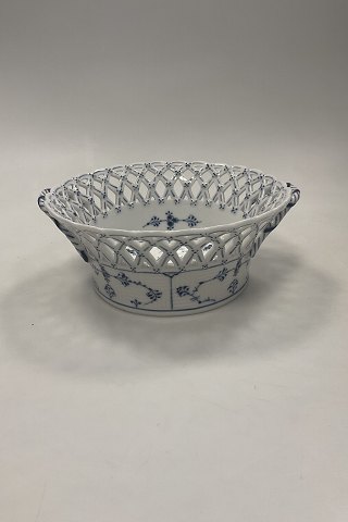 Royal Copenhagen Musselmalet helblonde Frugtkurv No. 1052