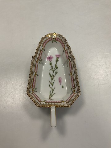 Kongelig Porcelæn Flora Danica skål med hank No. 20/3542