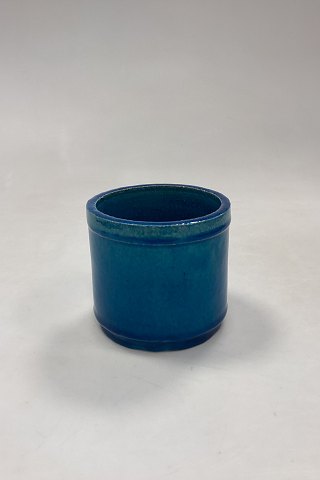 Kähler Keramik Vase med turkis Glasur