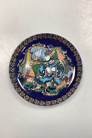 Bjørn Wiinblad Rosenthal Platte / Sindbad Der Seefahrer No. 4