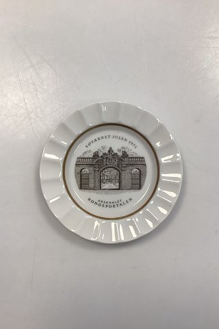 Royal Copenhagen / Aluminia Søværnets Juleplatte 1971