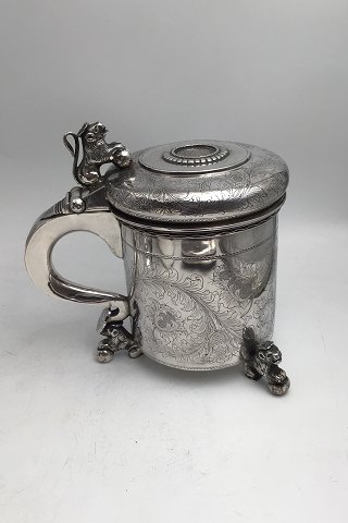 English Silverhouse / Axel Salomonsen Sterling Sølv Lågkrus