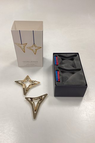 Georg Jensen Christmas Collectibles Julepynt - Tre og Firkantet Stjerner 2021