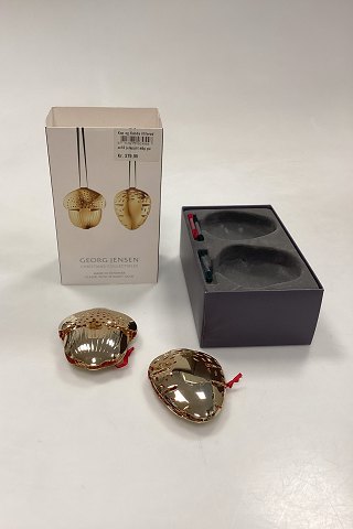 Georg Jensen Christmas Collectibles Julepynt - Acorn og Pinecone 2018