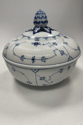 Royal Copenhagen Musselmalet Riflet Stor Jubilæums Punch Bowle No 189