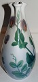 Bing og Grøndahl Art Nouveau Vase i en triangular form No 1185/58