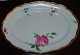 Meissen Porcelæn Serveringsfad med Rose Design