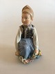 Royal Copenhagen Overglasur Figur Amager Dreng No 12414