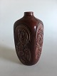Royal Copenhagen Jais Nielsen Vase i Okseblodsglasur No 3544