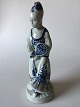 Royal Copenhagen Georg Thylstrup Figure af dame med spejl No 1529