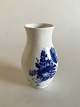 Royal Copenhagen Blå Blomst Svejfet Vase No 1803