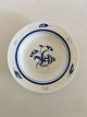 Bing & Grøndahl Jubilæumsstel / Blå Nellike Dyb Tallerken No. 23