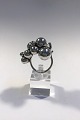 Georg Jensen Sterling Sølv Ring Moonlight Grapes, stor