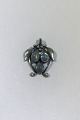 Georg Jensen Sølv Vedhæng med Månesten No 11