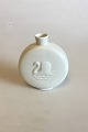 Royal Copenhagen Blanc de Chine Vase med H.C. Andersen og Svane No 4217 PMN