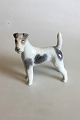 Royal Copenhagen Figur af Ruhåret Terrier No 3165