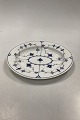 Royal Copenhagen Musselmalet Riflet  Ovalt Fad No. 96