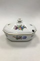 Royal Copenhagen Saksisk Blomst Let Bicelle Terrin No 493/2059