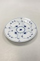 Royal Copenhagen Musselmalet Riflet Frokosttallerken No 622