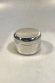 Georg Jensen Sterling Sølv Lågkrukke / boks No 1304 Jørgen Møller