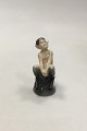Royal Copenhagen Figur Faun på Træstub No 1738