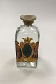Holmegaard  Apotekerflasken, krukke med tekst TINCTURA STOMACHII fra 1980