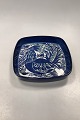 Aluminia/Royal Copenhagen Fajance Tenera Skål med fugl No. 143/2884