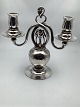 Georg Jensen Sterling Sølv Toarmet Lysestage No 324.