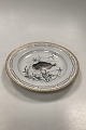 Royal Copenhagen Privatmalet Flora Danica Fisketallerken No 3549