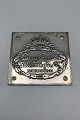 Georg Jensen Forsølvet Forhandler Plaquette