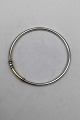 Georg Jensen / Hans Hansen Sterling Silver / Gold Bangle