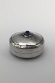 Georg Jensen Sterling Sølv Pilleæske No. 79 D (Lapis Lazuli)