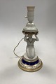 Royal Copenhagen Lampe med figur af dame