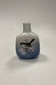 Royal Copenhagen Art Nouveau Vase med Fugl No 4878