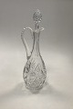 Dansk / Holmegaard Glas Karaffel med håndtag