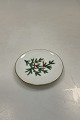 Bing og Grøndahl Juleminiatureplatte med grangren og Lyseholer No. 2814/5709