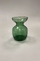 Grøn Blomsterløg Vase Holmegaard / Kastrup / Fyens Glasværk
