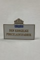 Royal Copenhagen Forhandler Skilt med guld