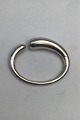 Georg Jensen Sterling Sølv Armring  Mercy (Hængslet) No. 634 B